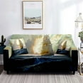 thumbnail image 1 of Sailboat Elastic Sofa Cover for Living Room Nautical Decor Stretch Slipcover Couch Cover Chair Washable Protector 1/2/3/4 Seater, 1 of 4