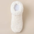 thumbnail image 1 of Fuzzy Slippers for Women Indoor, Warm Bedroom Slip On Shoes, Winter Fluffy House Socks with Grippers, Cozy Christmas Gifts Unique Beige One Size, 1 of 3