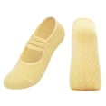 thumbnail image 1 of Pilates Socks Yoga Socks with Grips for Women Non Slip, Workout, Pure Barre, Ballet, Dance, Hospital Socks i One Size, 1 of 2