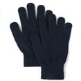 thumbnail image 1 of Winter Knitted Magic Gloves Stretchy Full Fingers Gloves for Men, Women or Teens Navy One Size, 1 of 3