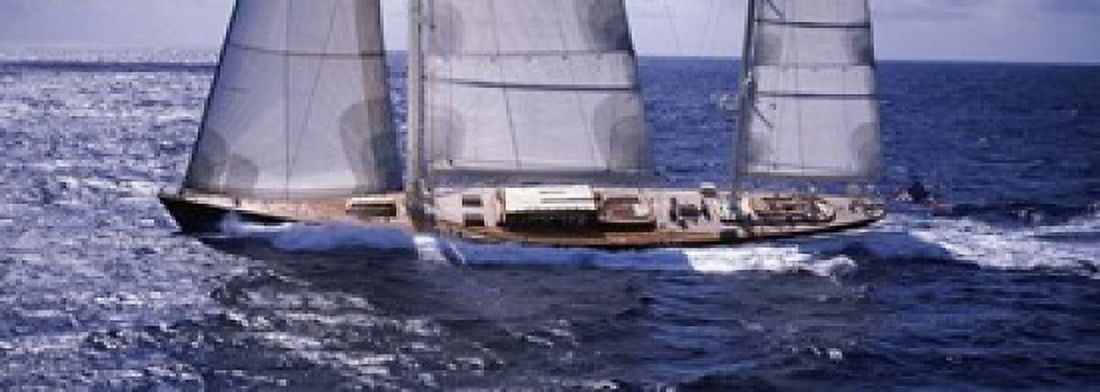 Sailboat in the sea Antigua Canvas Art - Panoramic Images (18 x 7)