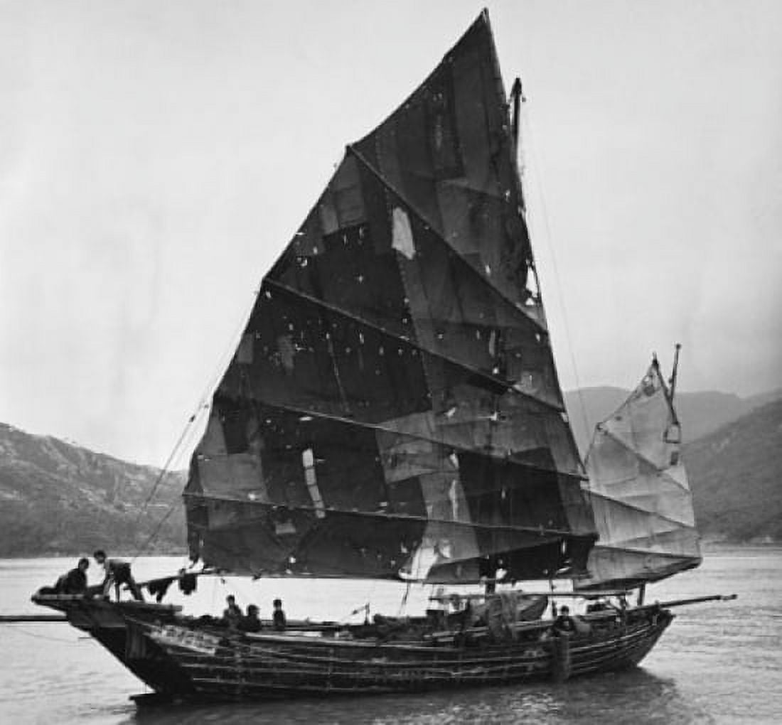 Sailboat in the sea Macao China Canvas Art - (18 x 24)