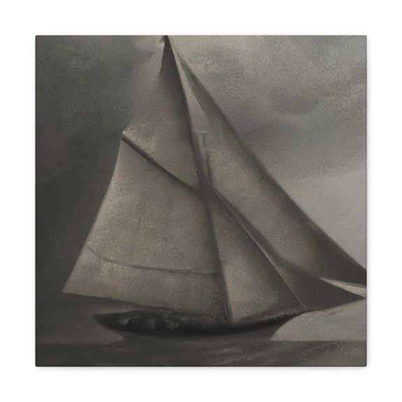 Sailboat on the Sea - Canvas