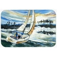 thumbnail image 1 of Sailboats On Lake Martin Glass Cutting Board, Large, 1 of 1