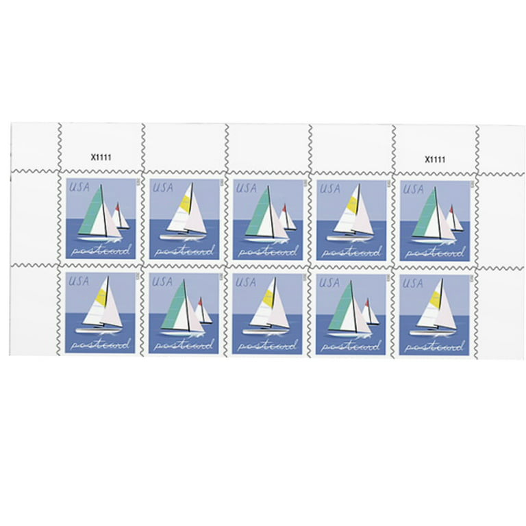Sailboats Stamps (Sheet of 20)