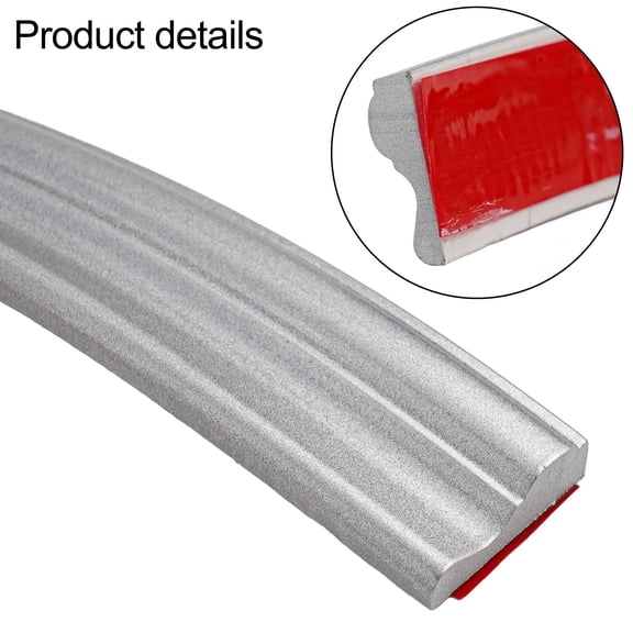 Sailesiti Decorative Edge Strip for Wall Panelling Kits, 5M PVC Frame