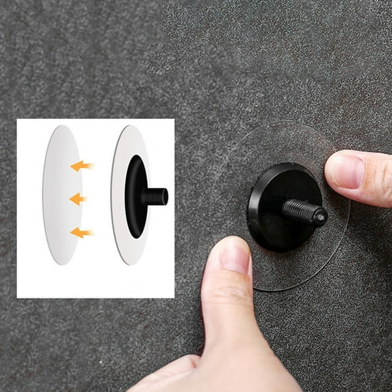Sailesiti Punch-Free Folding Round Vanity Mirror with Rotating Stand for Bathroom