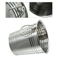 Sailesiti Stainless Steel Portable Ice Bucket with Comfortable Handle