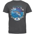 thumbnail image 1 of Sailfish Deep Sea Fishing Mens T Shirt Dark Heather 2XL, 1 of 1