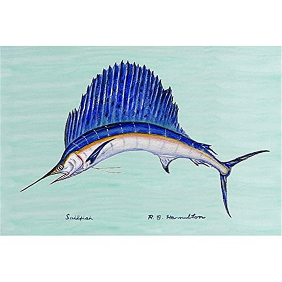 Sailfish Door Mat 30x50