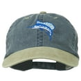 thumbnail image 1 of Sailfish Embroidered Two Toned Washed Cap - Beige Navy OSFM, 1 of 5