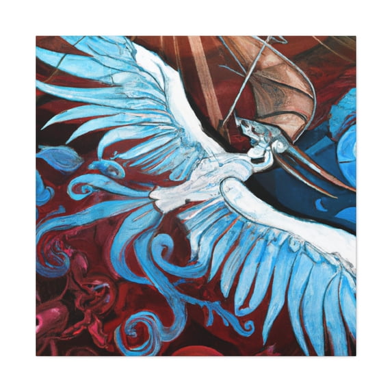"Sailfish at Sea Shore" - Canvas