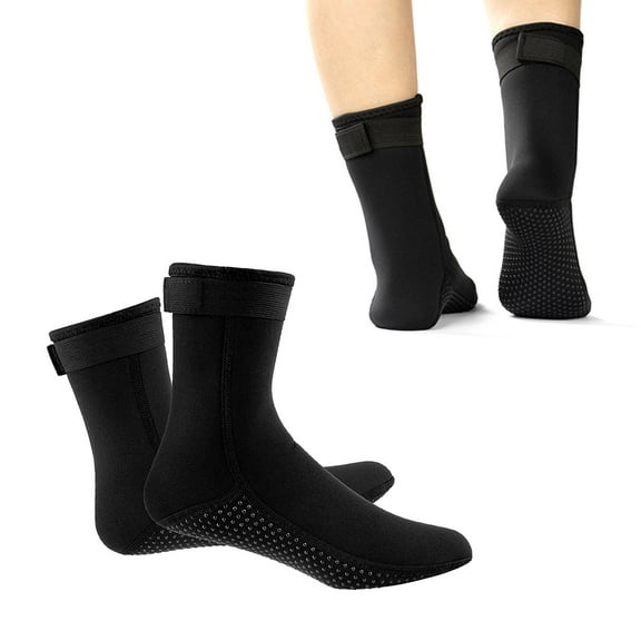Sailing 3MM Neoprene Wetsuit Socks Warm  Diving Socks Winter Surfing Socks Thermal Anti Slip Boots For Spearfishing Swimming Rafting Snorkeling  Sailing