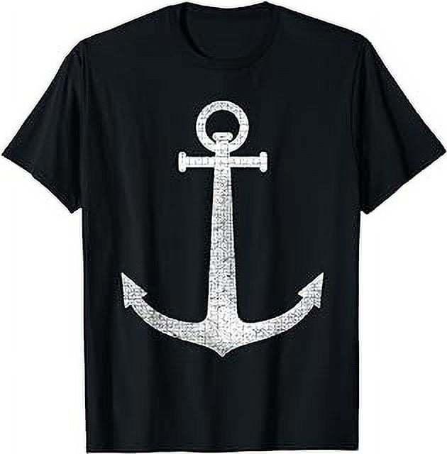 Sailing Boat Anchor T-Shirt - Walmart.com
