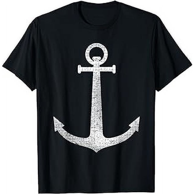 Sailing Boat Anchor T-Shirt - Walmart.com