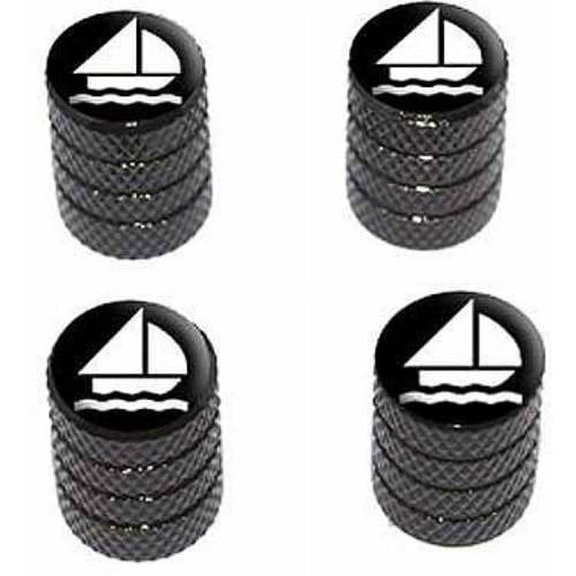 Sailing Boating Tire Rim Wheel Aluminum Valve Stem Caps, Multiple Colors