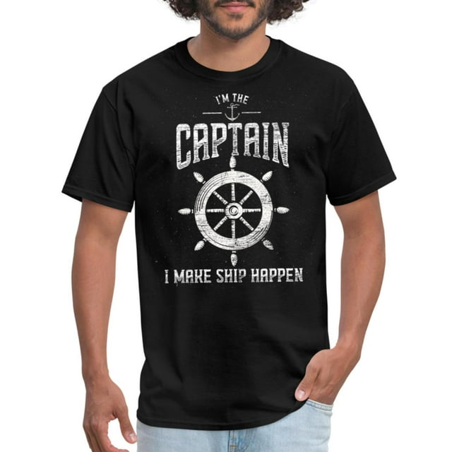 Sailing Captain Unisex Men's Classic T-Shirt - Walmart.com