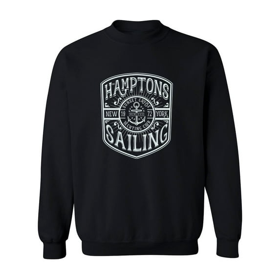 Sailing Hamptons Sweatshirt Men -Image by Shutterstock, Male Large