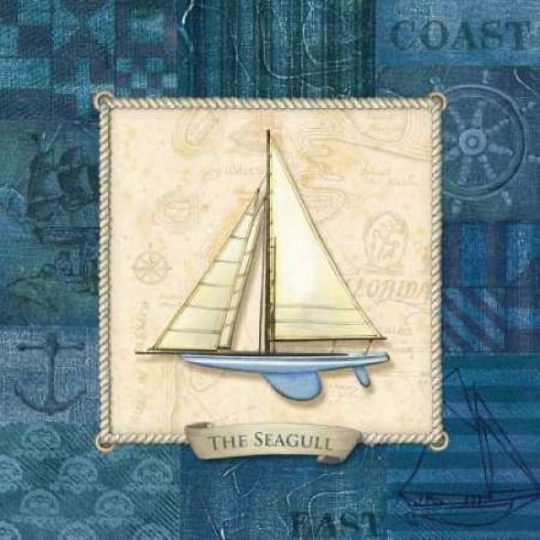Sailing IV Canvas Art - Charlene Audrey (24 x 24)