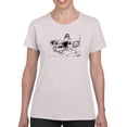 thumbnail image 1 of Sailing Into Uncertainty T-Shirt Women -Wilfred Hildonen Designs, Female 3X-Large, 1 of 4