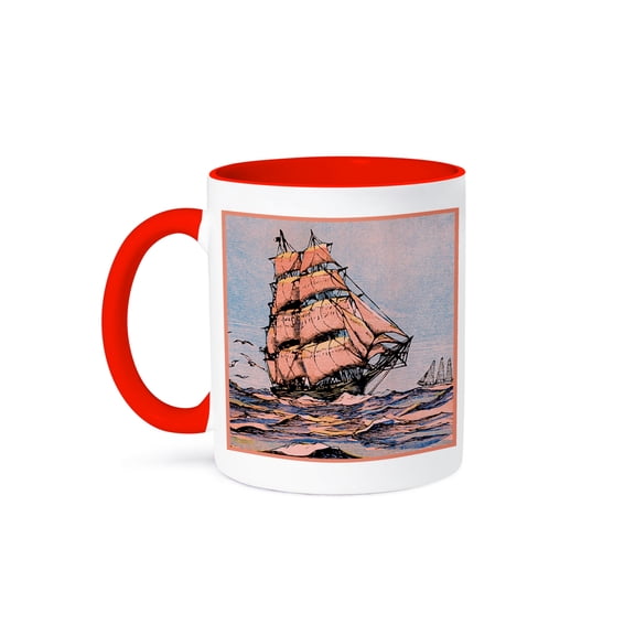 Sailing Ship Insulated Mug 11oz