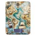 thumbnail image 1 of Sailing Ship Boat Map Mermaid Food Scale Digital Kitchen Scale Waterproof Tempered Glass Tare Function 11 lb for Baking Cooking Meal Prep, 1 of 7