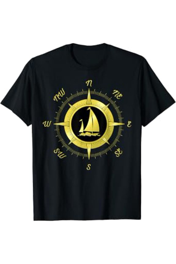 Sailing Ship Sailor Sailboat Sail Windsurfer Craft Wingsail T-Shirt