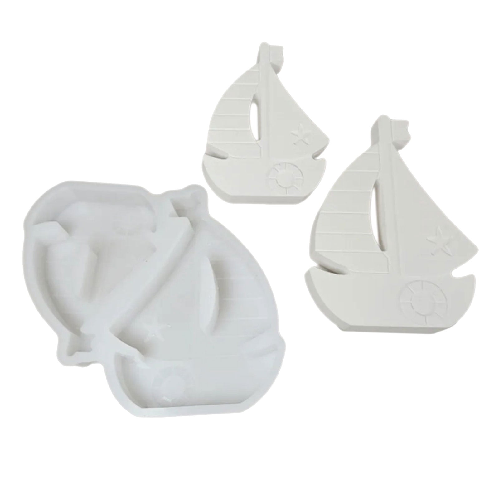 Sailing Ship Silicone Molds for Epoxy Resin Soap Gypsum Decoration ...