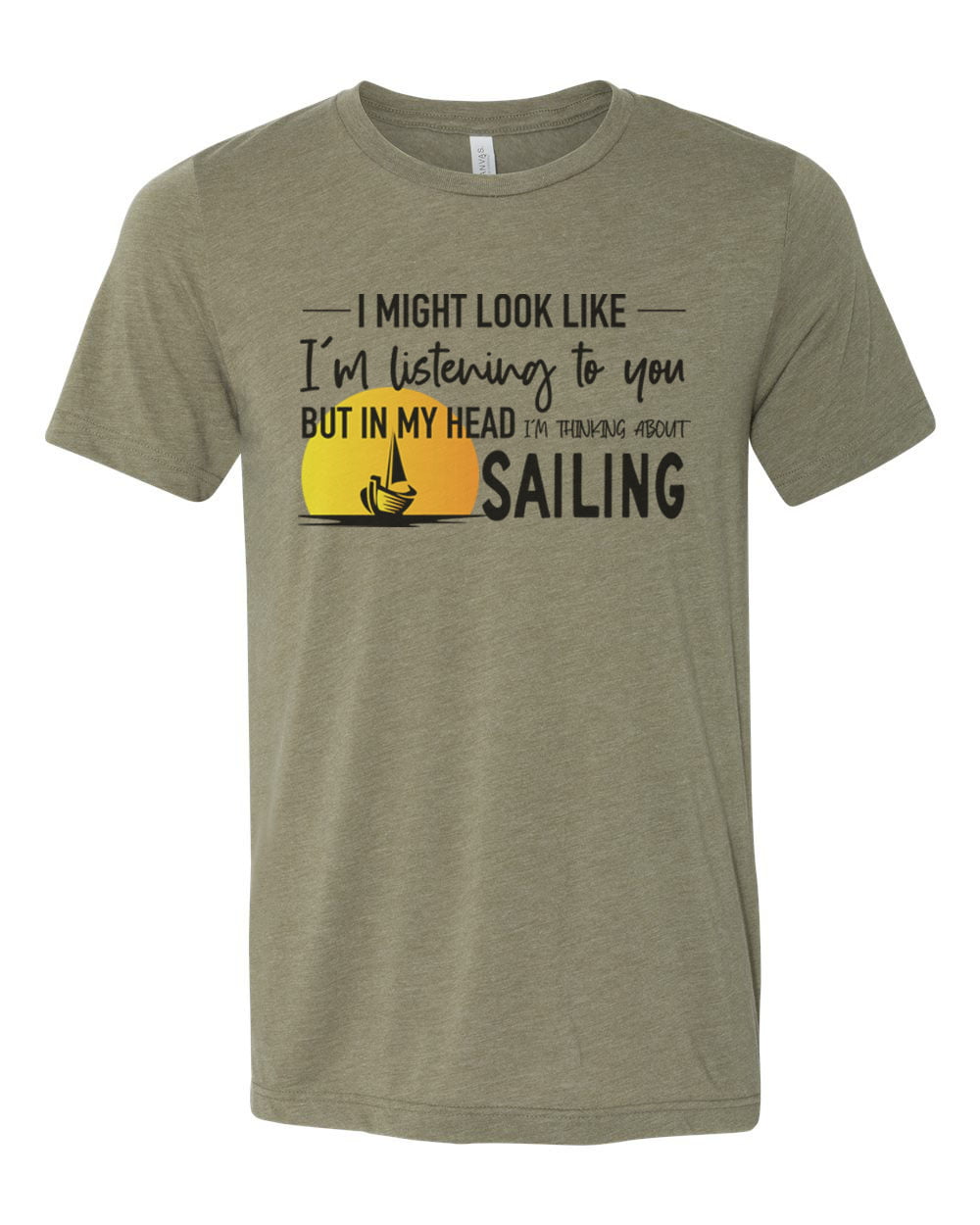 Sailing Shirt, Thinking About Sailing, Gift For Sailor, Sailor