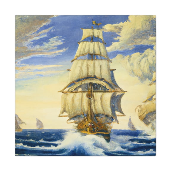 Sailing The Uncharted - Canvas