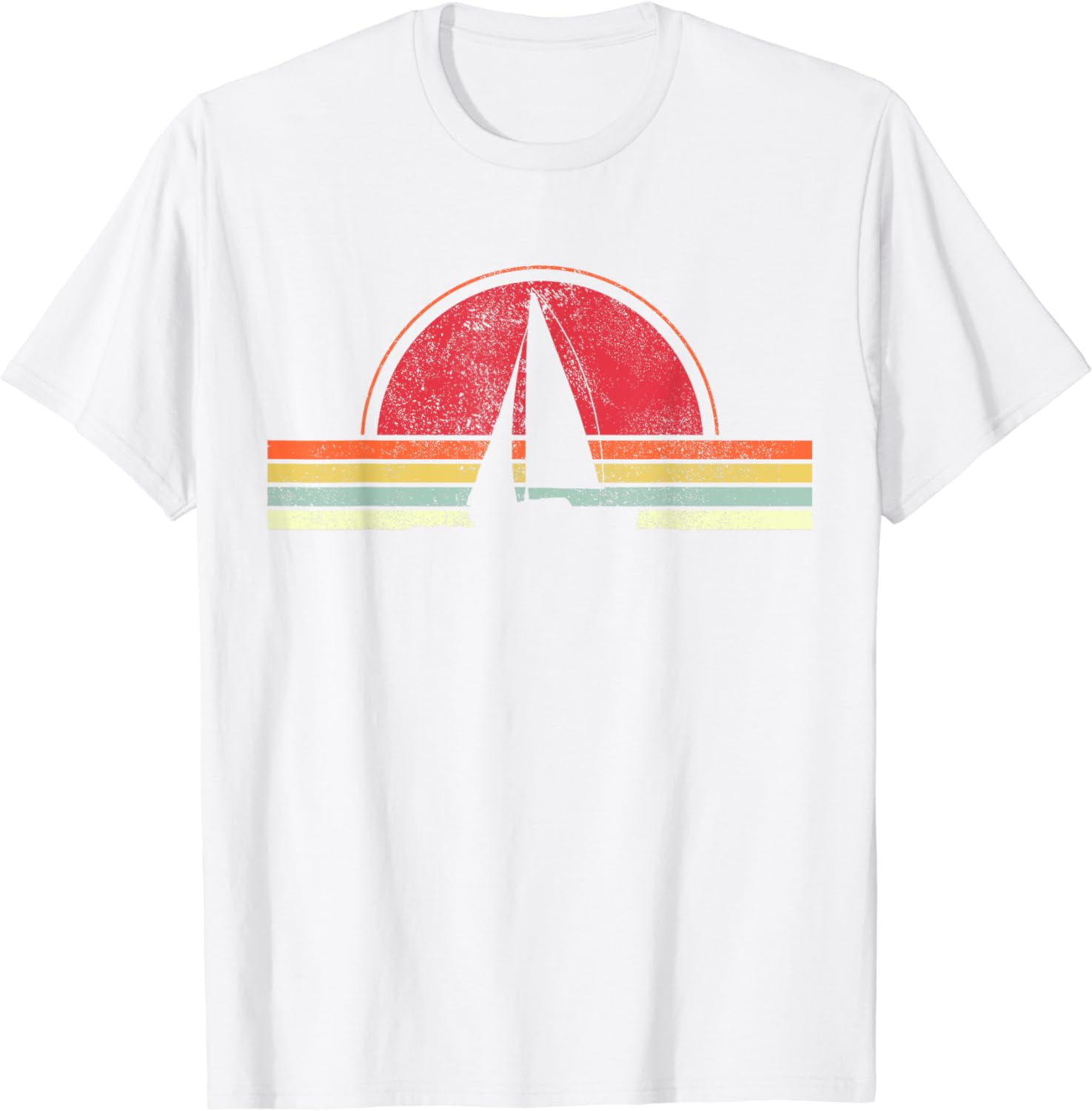 Sailing - Vintage Retro Sailboat Boating Boat Sailor Gift T-Shirt ...