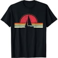 thumbnail image 1 of Sailing - Vintage Retro Sailboat Boating Boat Sailor Gift T-Shirt, 1 of 4