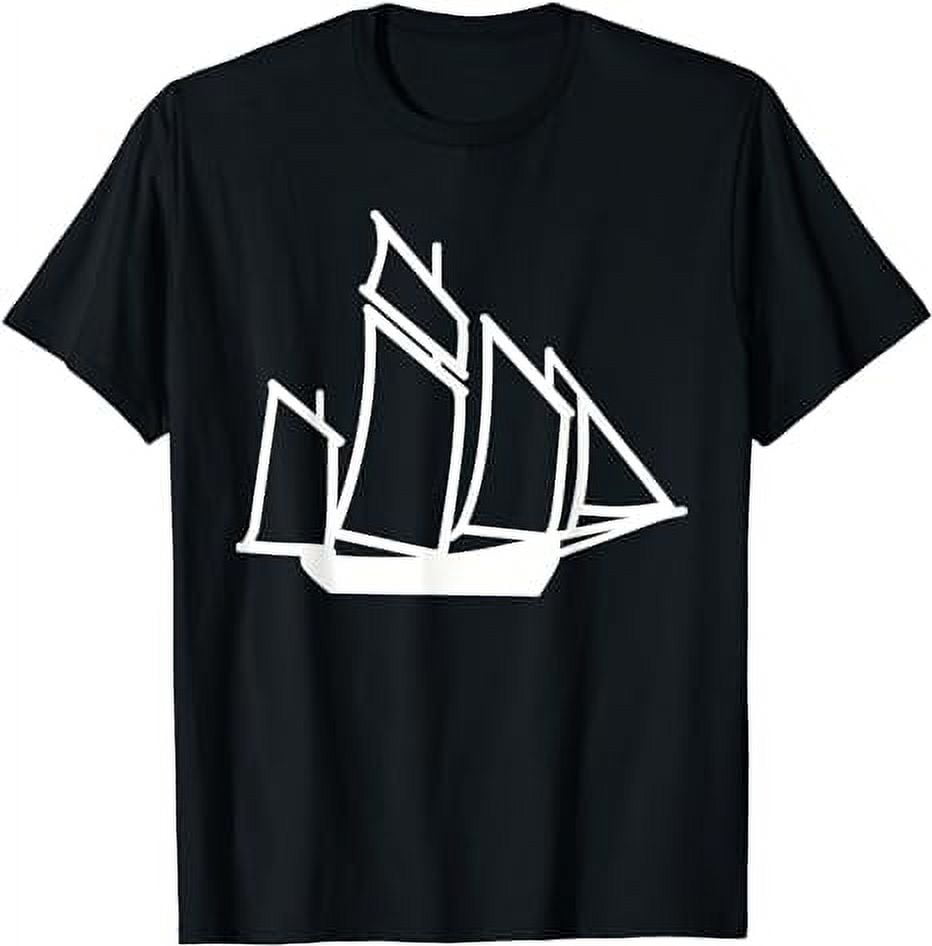 Sailing boat T-Shirt - Walmart.com