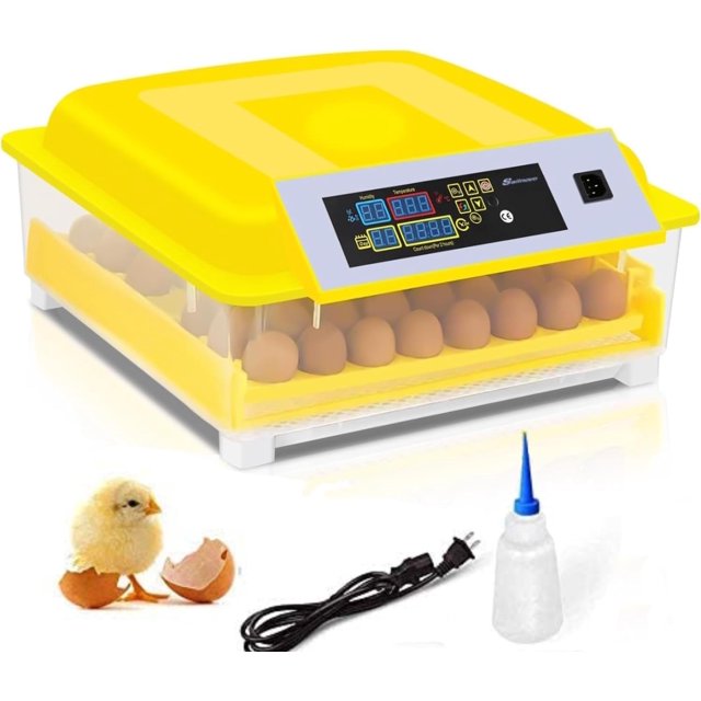 Sailnovo 48 Egg Incubator, Digital Incubators for Hatching Eggs with Automatic Egg Turning and