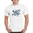 thumbnail image 1 of Sailor Anchor And Octopus T-Shirt Men -Image by Shutterstock, Male Small, 1 of 4