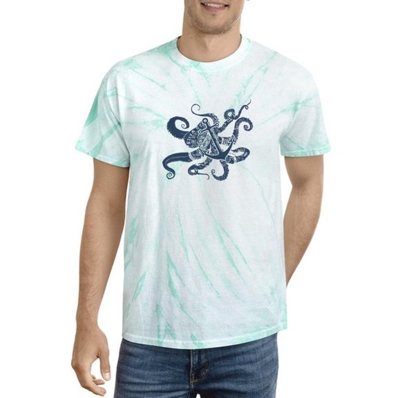 Sailor Anchor And Octopus Tie Dye Cyclone Men -Image by Shutterstock, Male Large
