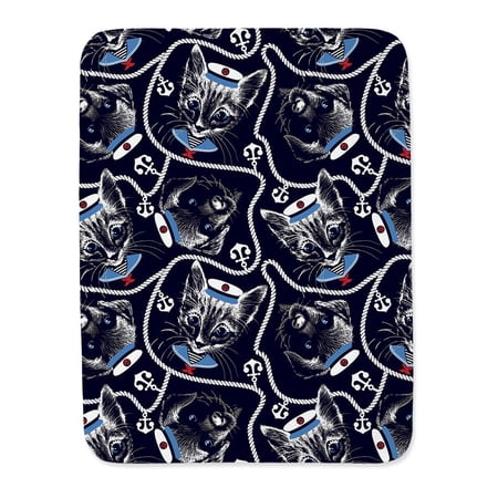 Sailor Animals Pattern Blanket -Image by Shutterstock,