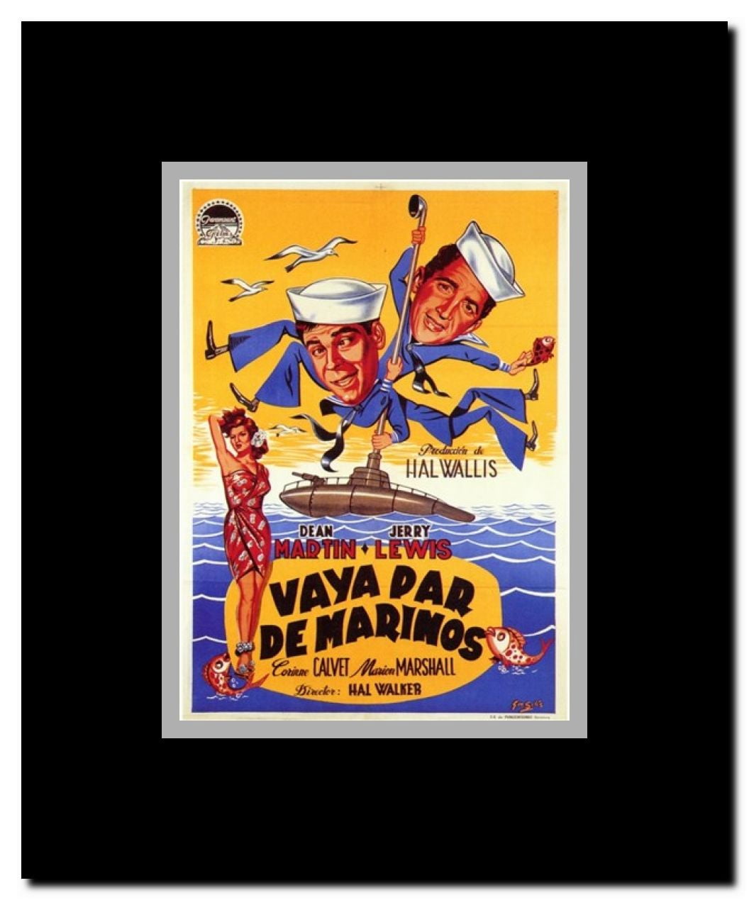 Sailor Beware Framed Movie Poster