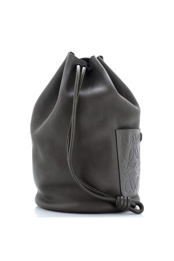 Sailor Bucket Backpack Leather By Rebag