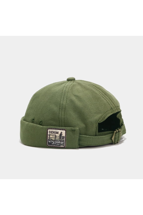 Sailor Cap AURORADY Fashion Men and Women Easy Matching Patch Couple Hip-Hop Skullcap Beanie Hat Cap, Cowboy Hat Green
