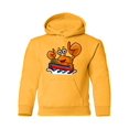 thumbnail image 1 of Sailor Crab Hoodie Juniors - Youth Hoodie, Large, 1 of 4