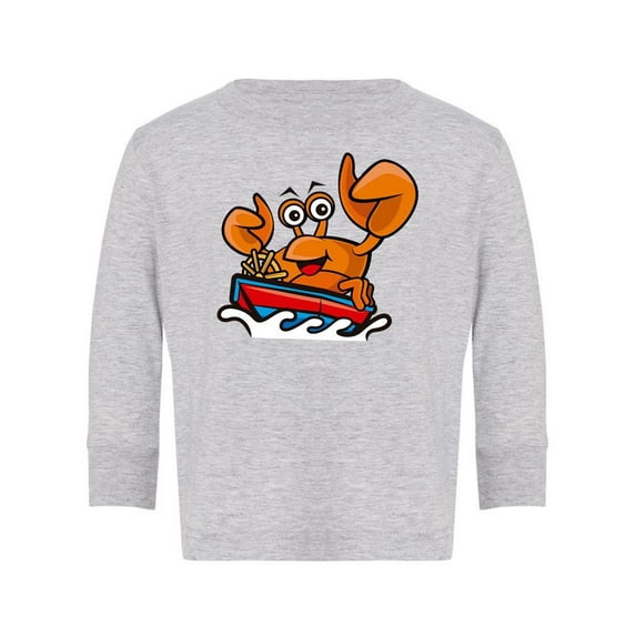 Sailor Crab Long Sleeve Toddler -Image by Shutterstock, 3 Toddler