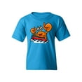 thumbnail image 1 of Sailor Crab T-Shirt Juniors -Image by Shutterstock,  Large, 1 of 4