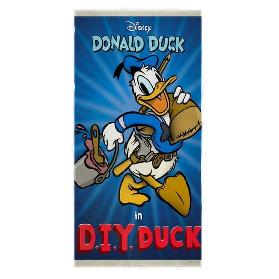 Sailor Duck Donald Duck Hand Face Towels for Bathroom Fan Gift Lover Clearance Absorbent Microfiber Quick Dry