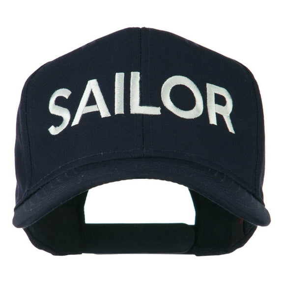 Sailor Embroidered Cap - Navy OSFM