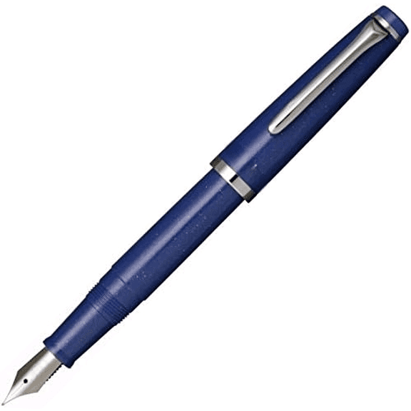 Sailor Fountain Pen Lecoule Power Stone Color, Lapis Lazuli, Fine (11-0311-340)$$Office