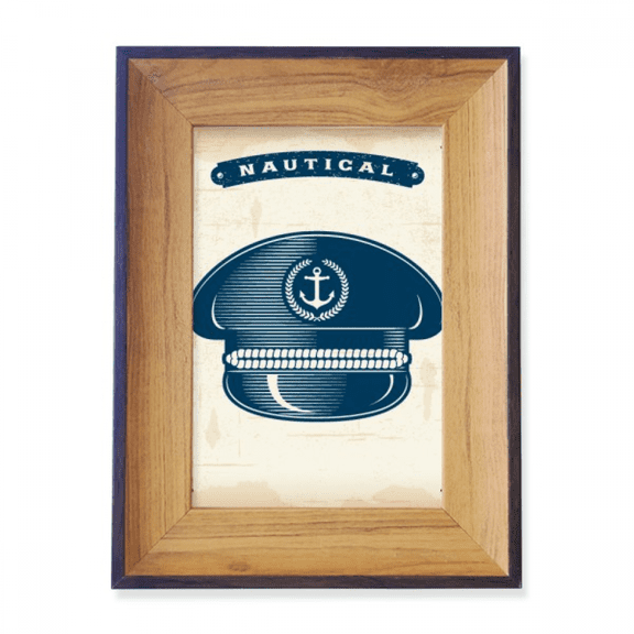 Sailor Hat Navigation Military Ocean Photo Frame Exhibition Display Art Desktop Painting