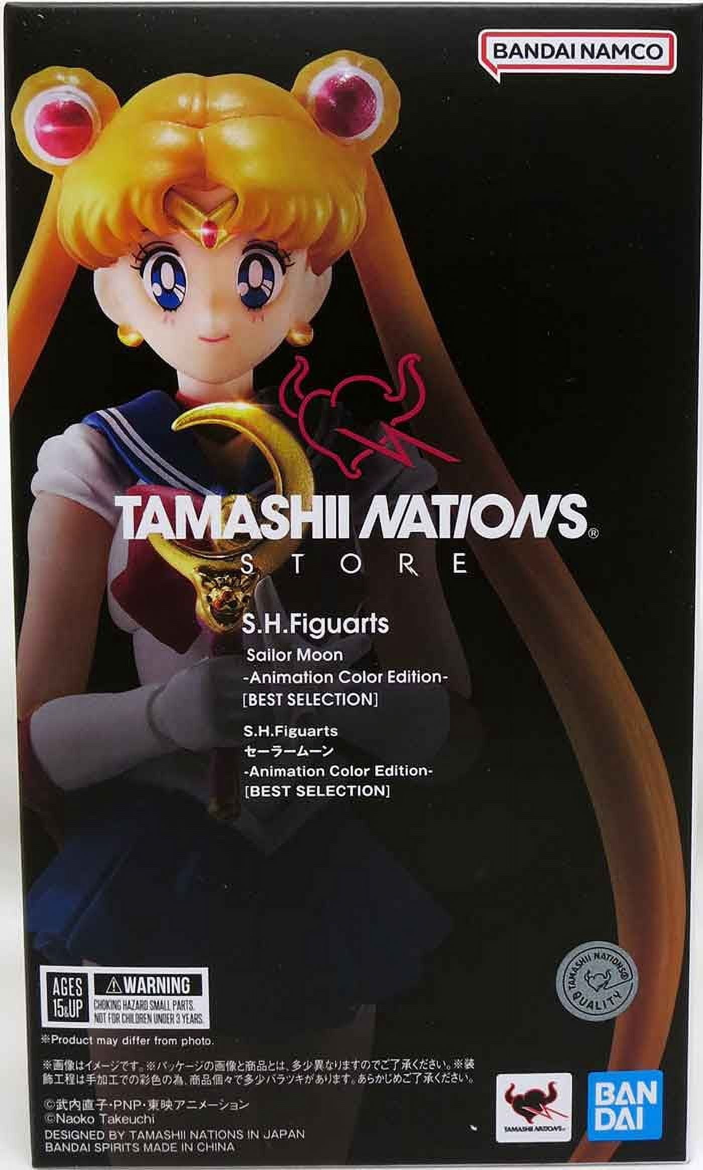 Sailor Moon 6 Inch Action Figure S.H. Figuarts Best Selection - Sailor ...