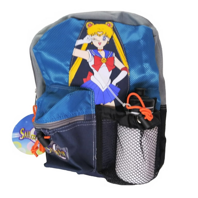Sailor Moon Backpack Small 12 inch Blue School 34064 Adult Unisex Size 12 x 10 x 4