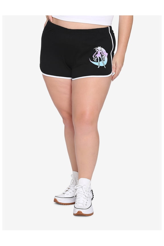 Sailor Moon Crystal Ombre Transformation Plus Size Soft Shorts (4)